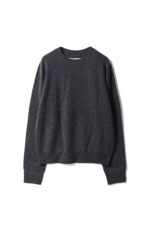 Cashmere Seamless Knit - CHARCOAL GRAY(12520507)