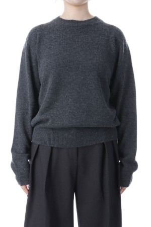 Cashmere Seamless Knit - CHARCOAL GRAY(12520507)