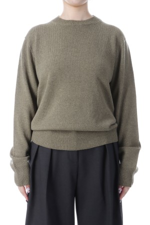 Cashmere Seamless Knit - OLIVE (12520507)
