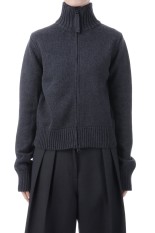 Compact Zip Knit - CHARCOAL GRAY(12520508)