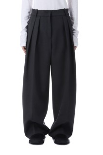 Bonding Wide Trousers -CHARCOAL GRAY (12420710)