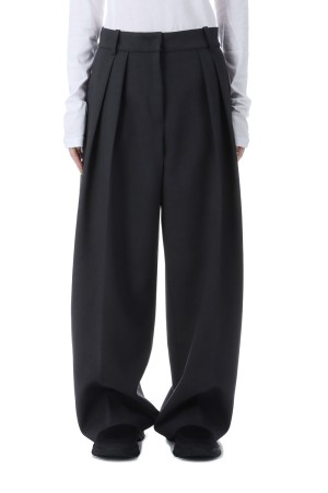 Bonding Wide Trousers -CHARCOAL GRAY (12420710)