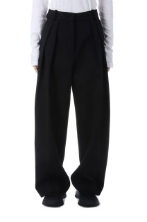 Bonding Wide Trousers -BLACK (12420710)