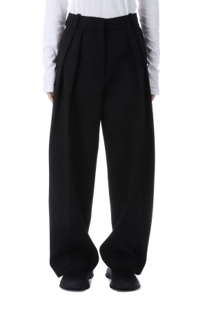 Bonding Wide Trousers -BLACK (12420710)