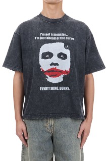 JOKER Prime-Over Crew Neck T-Shirt - BLACK (11251411314)