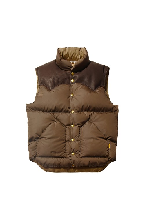 Rocky Mountain Featherbed / SD Down Vest - BROWN | セレクト
