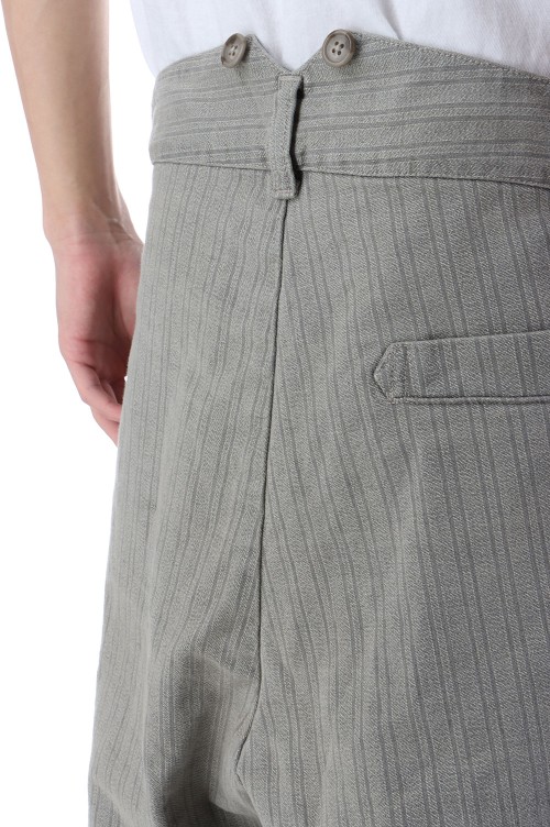 FADED STRIPE FATTY PANTS / GRAY (PC-003-3548) | セレクトショップ