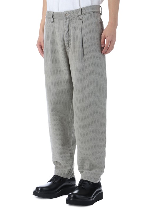 FADED STRIPE DUKE ELLINGTON PANTS / GRAY (PC-003-3549) | セレクト