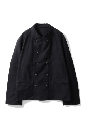 MOLESKIN SHORT RIDERS JACKET / BLACK (PC-019-3537)