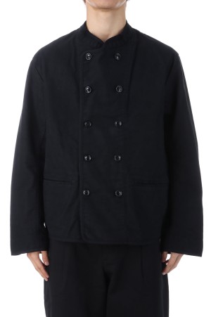 MOLESKIN SHORT RIDERS JACKET / BLACK (PC-019-3537)