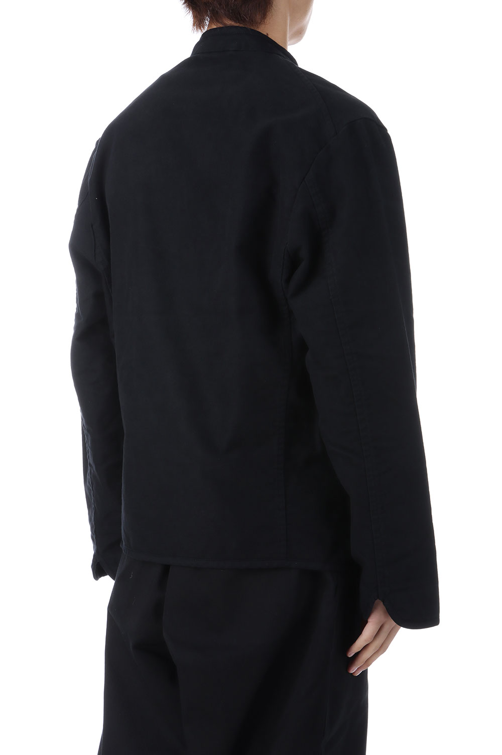 MOLESKIN SHORT RIDERS JACKET / BLACK (PC-019-3537) | セレクト