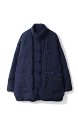 WEATHER CHINESE DOWN JACKET / NAVY (PC-026-2441)
