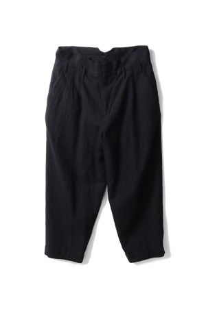 PIN STRIPE CLASSIC PANTS / BLACK (PC-031-3611)