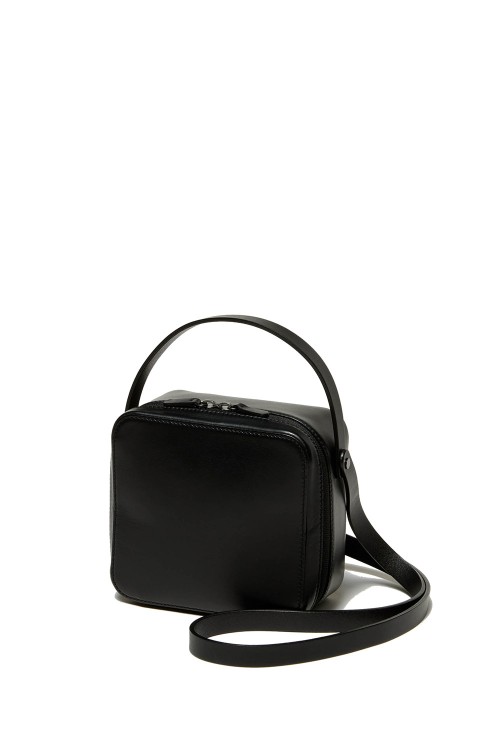 LEATHER SHOULDER BAG MADE BY AETA -BLACK (A25AB03AE) | セレクト
