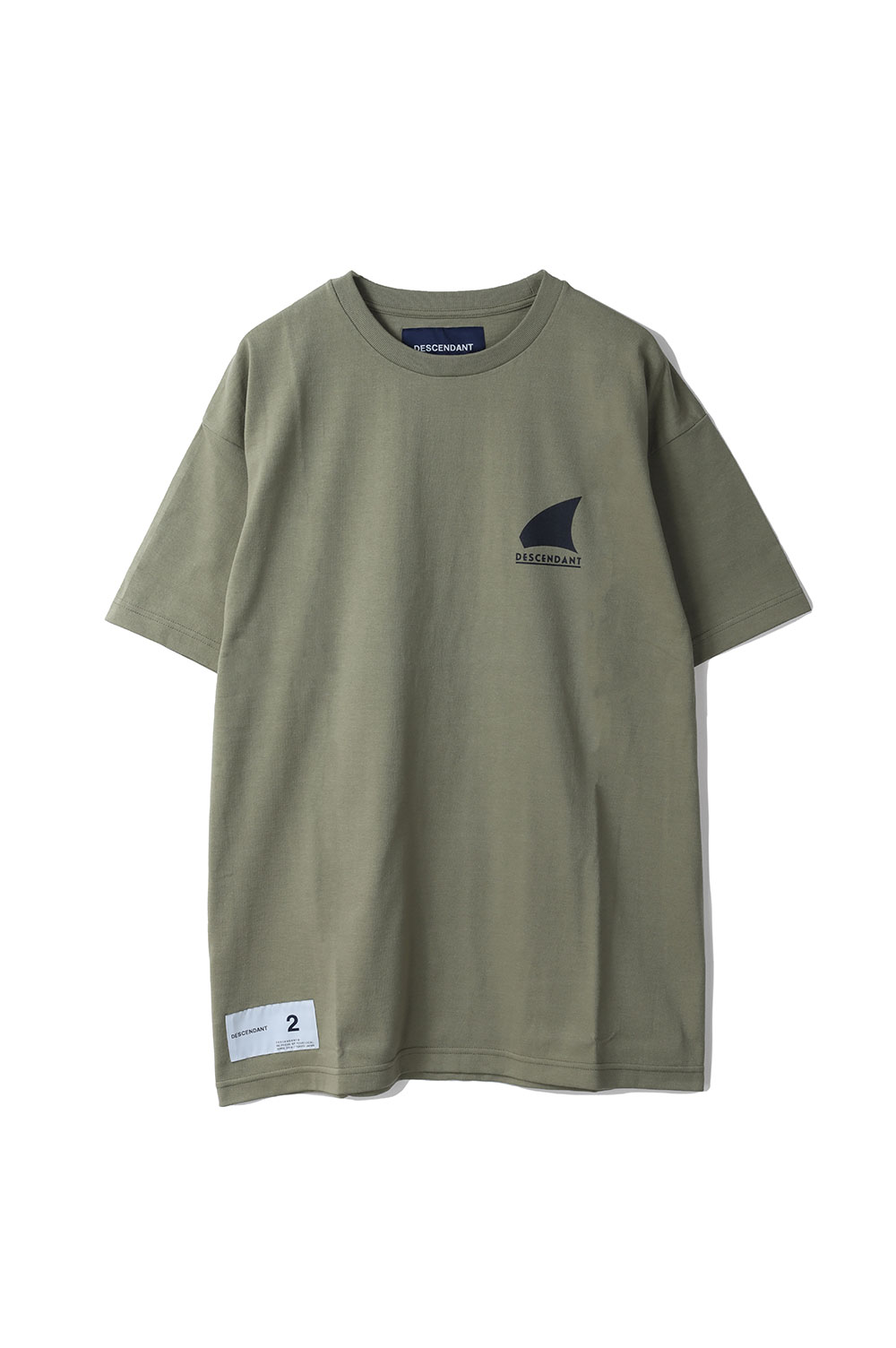 DESCENDANT GENNAKER SS Tシャツ オリーブドラブ SPOT 】GENNAKER SS - OLIVE DRAB (251ATDS-STM04S) | セレクト