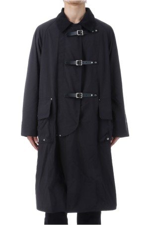 Belted Duster Coat / Black (MTR4145)