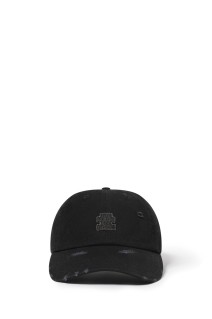 DAMAGED SMALL OG CAP/ BLACK (BEPSS25AC61)