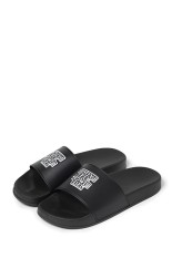 OG LABEL SHOWER SANDALS/ BLACK (BEPSS25AC63)