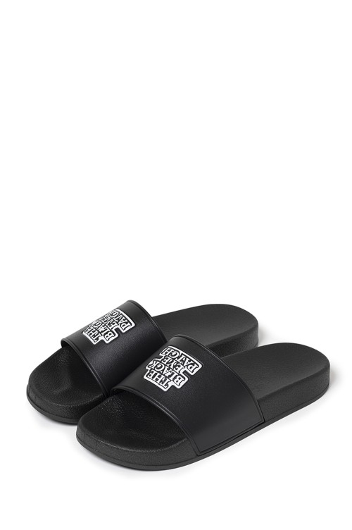靴 BlackEyePatch OG Label Shower Sandals OG LABEL SHOWER SANDALS/ BLACK (BEPSS25AC63) | セレクトショップ