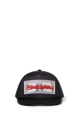FASTHAND SCRIPT DOLLAR BILL MESH CAP/ BLACK (BEPSS25AC69)