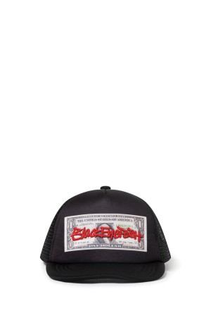 FASTHAND SCRIPT DOLLAR BILL MESH CAP/ BLACK (BEPSS25AC69)