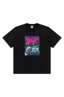 TUFF CITY ROLLER TEE/ BLACK (BEPSS25TE20)
