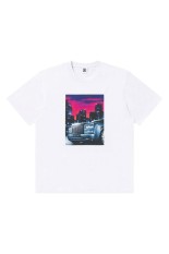 TUFF CITY ROLLER TEE/ WHITE (BEPSS25TE20)