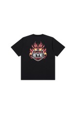 FLAME RIDER LOGO TEE/ BLACK (BEPSS25TE49)