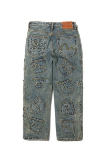 MANY POCKET DENIM PANTS(xEVISU) - INDIGO (25AW-FSxEVISU-02 / FS1867)