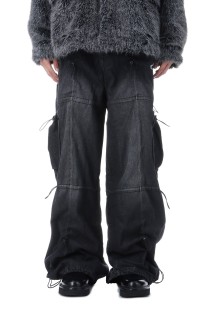 CPG ANOMALY CORD DENIM PANTS 25AW - BLACK (25AW-CPG-07 / FS1894)