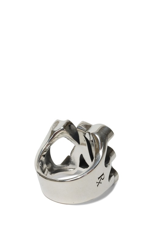 Engraved Initial Ring / K / Silver (RX-726-1) | セレクトショップ