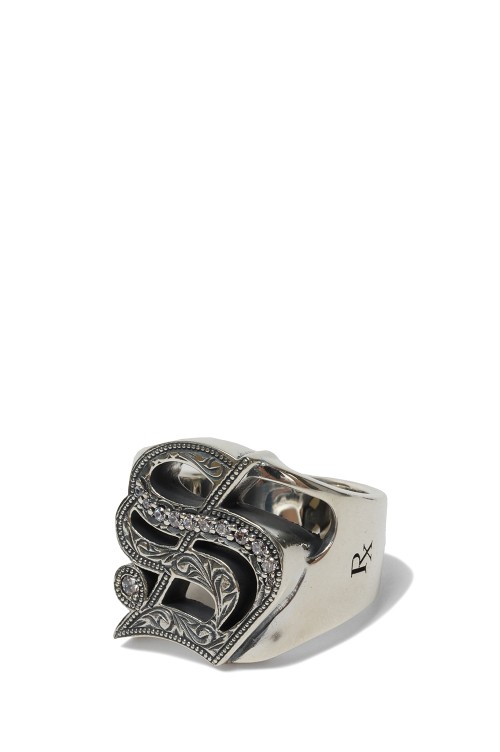 Engraved Initial Ring | Antidote(アンチドート)