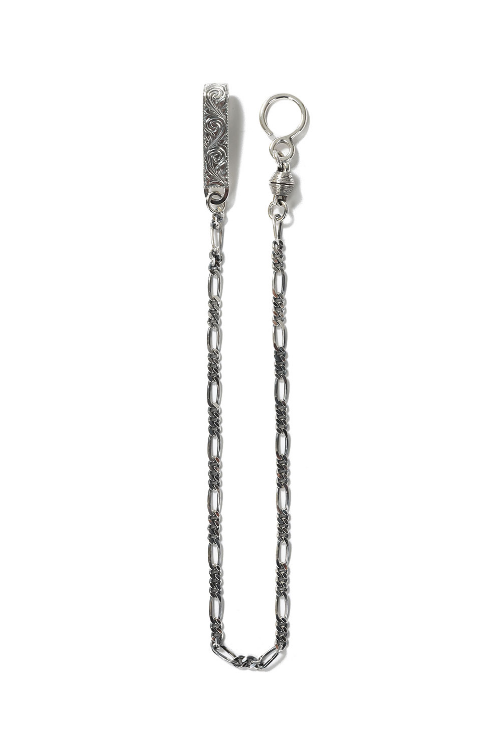 Engraved Narrow Wallet Chain (Short) / Silver (RX-205) | セレクト