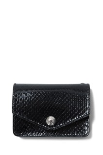Compact Trucker Wallet (Python) / Black (RX-508)