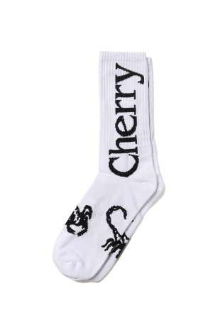 CW SCORPION / WHITE (CW2025SOCKS)