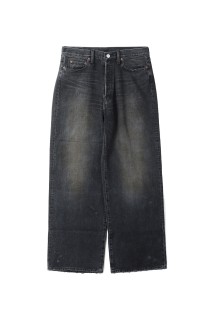 LOOSE DENIM JEANS - BLACK (ST.1234)