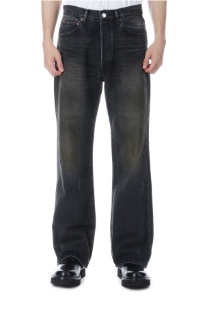 FLARE DENIM JEANS - BLACK (ST.1235) | セレクトショップ