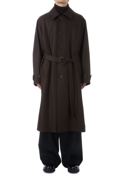 OVERSIZED INVESTIGATED COAT - GREY BROWN (ST.1200) | セレクト