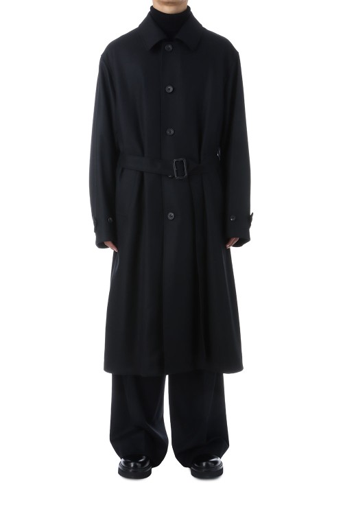 OVERSIZED INVESTIGATED COAT - BLACK (ST.1200) | セレクトショップ