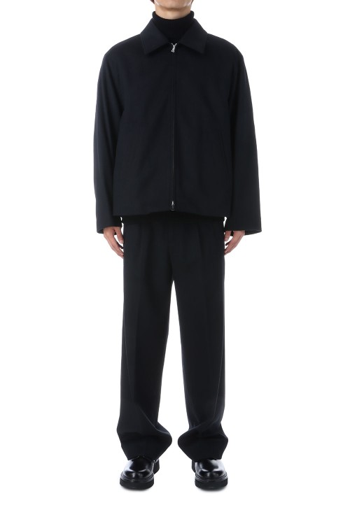 W/CA BEAVER ZIP SHORT JACKET - BLACK (ST.1228) | セレクトショップ