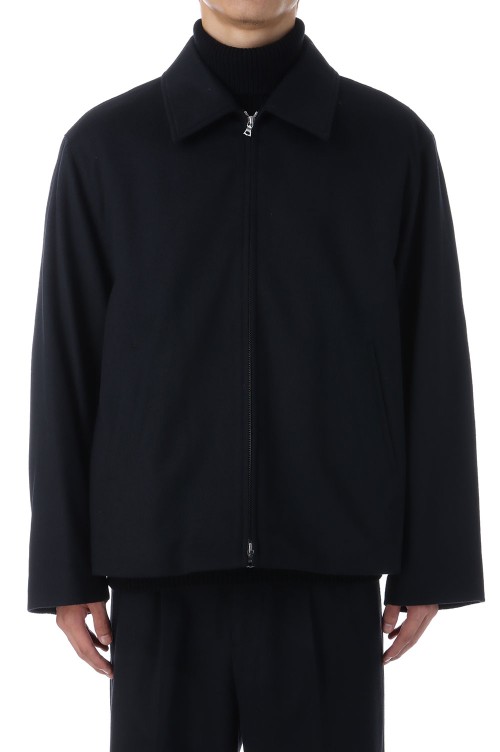 W/CA BEAVER ZIP SHORT JACKET - BLACK (ST.1228) | セレクトショップ