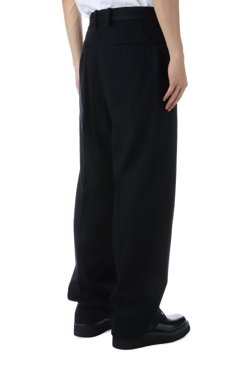 W/CA BEAVER STRAIGHT TROUSERS - BLACK (ST.1261) | セレクトショップ