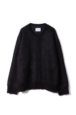 KID MOHAIR KNIT V NECK CARDIGAN - BLACK (ST.1300) | セレクト