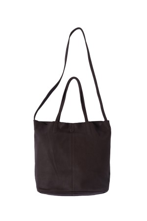 3WAY MEDIUM TOTE - DARK CHOCO (ML-DCH-1)
