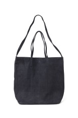 3WAY LARGE TOTE (SUEDE) - CHARCOAL1 (L -1)
