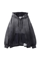 SUNFADE PARKA -BLACK(B14PK545)*