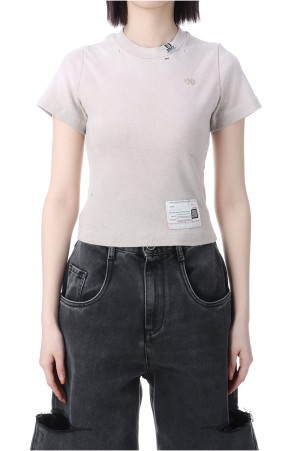 SUNFADE MINI TEE -BEIGE(B14TS582)*
