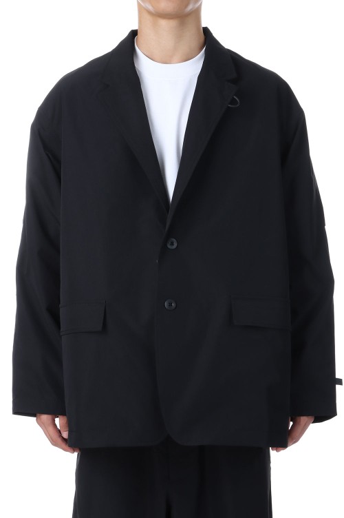 TECH LOOSE 2B JACKET RIPSTOP - BLACK (BJ-30025W) | セレクト