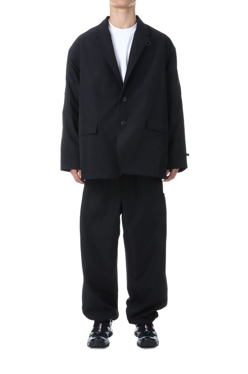 TECH LOOSE 2B JACKET RIPSTOP - BLACK (BJ-30025W) | セレクト