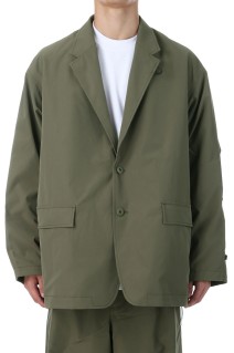 TECH LOOSE 2B JACKET RIPSTOP - BLACK (BJ-30025W)